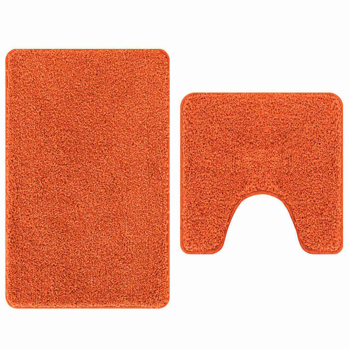 Anti-skid badevægs måttesæt 2 pcs Orange PP