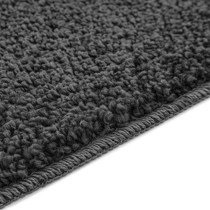 Anti-skid badevægs måttesæt 3 pcs Mørkegrå PP