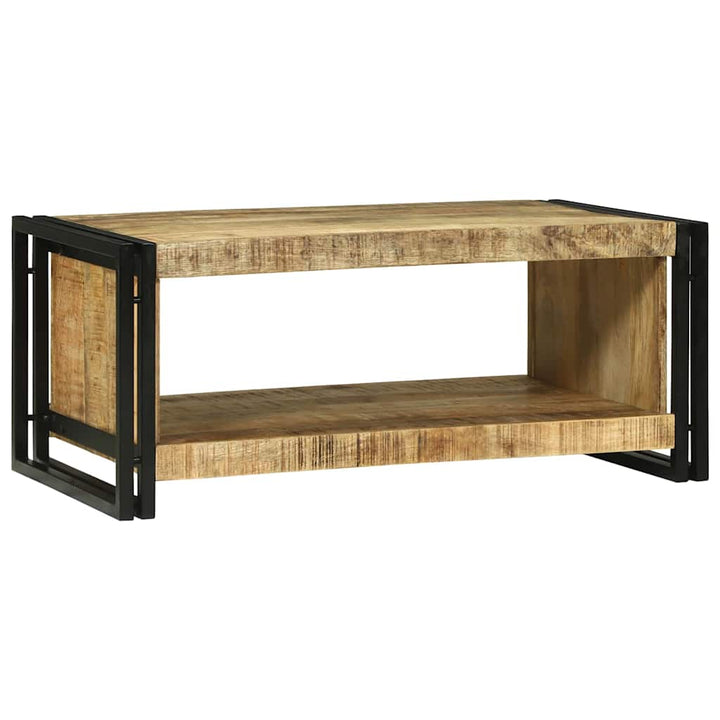 Sofabord Brun 90 x 50 x 38 cm Massivt mangotræ