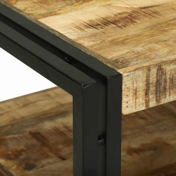 Sofabord Brun 120 x 50 x 38 cm Massivt mangotræ