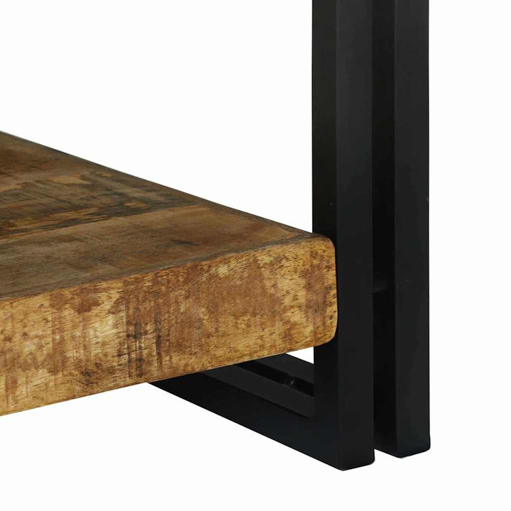 Sofabord Brun 120 x 50 x 38 cm Massivt mangotræ