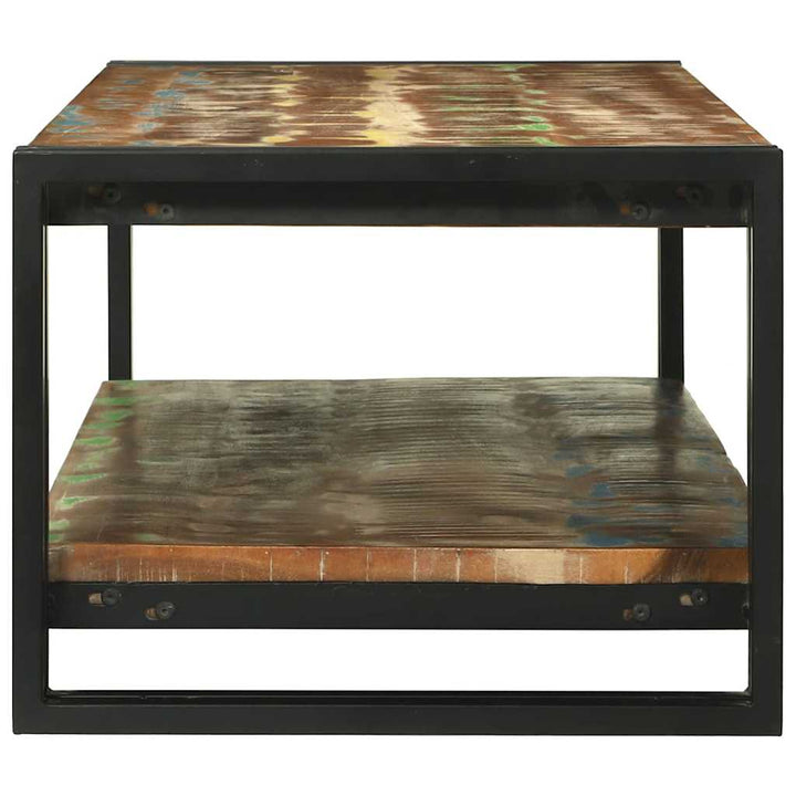 Sofabord Flerfarvet 120 x 50 x 38 cm Solid genbrugs træ