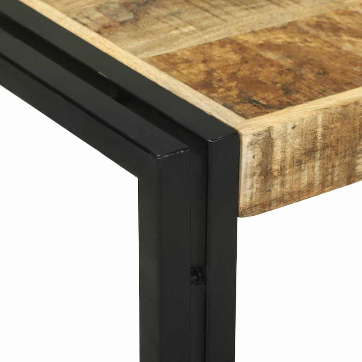 Sofabord 2 pcs Brun 48 x 40 x 40 cm Massivt mangotræ