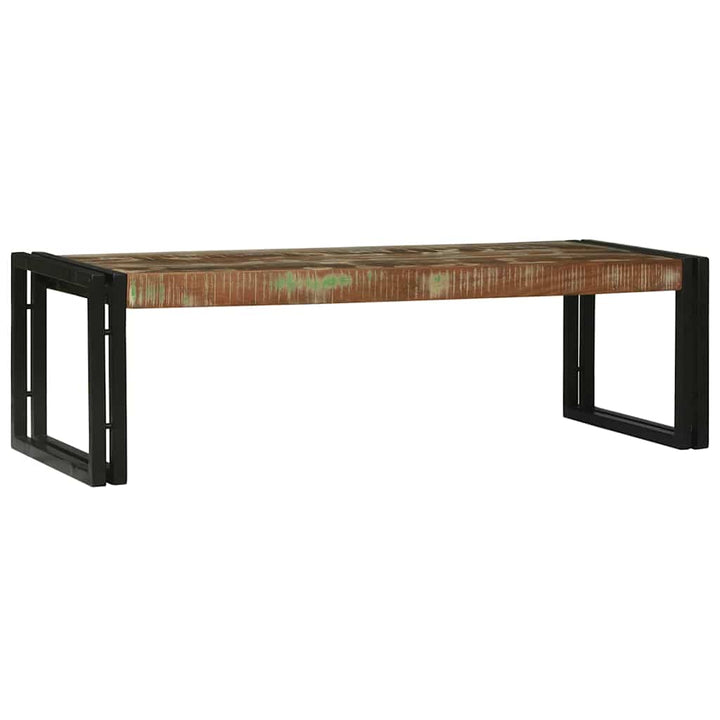 Sofabord 2 pcs Flerfarvet 48 x 40 x 40 cm Solid genbrugs træ