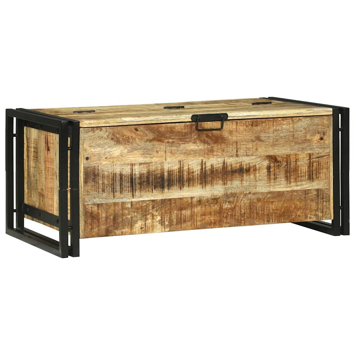 Sofabord med skuffe Brun 90 x 50 x 38 cm Massivt mangotræ