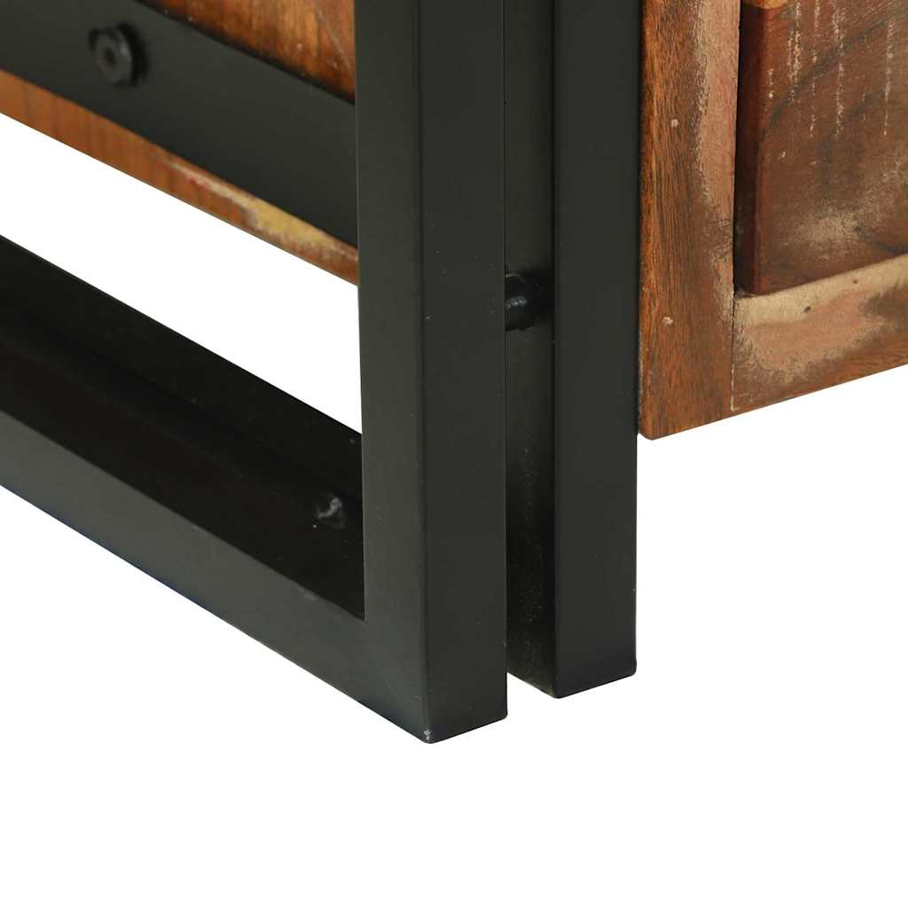Sofabord Flerfarvet 90 x 50 x 38 cm Solid genbrugs træ