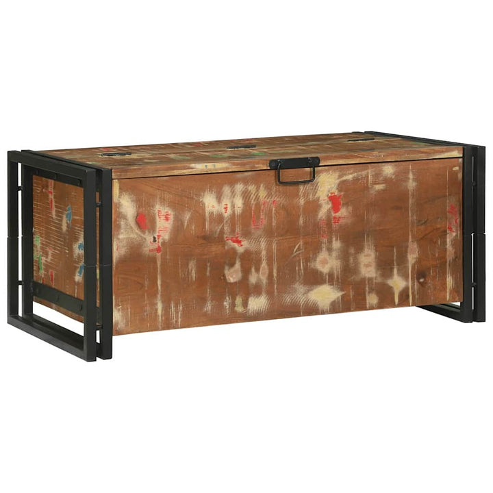 Sofabord Flerfarvet 90 x 50 x 38 cm Solid genbrugs træ