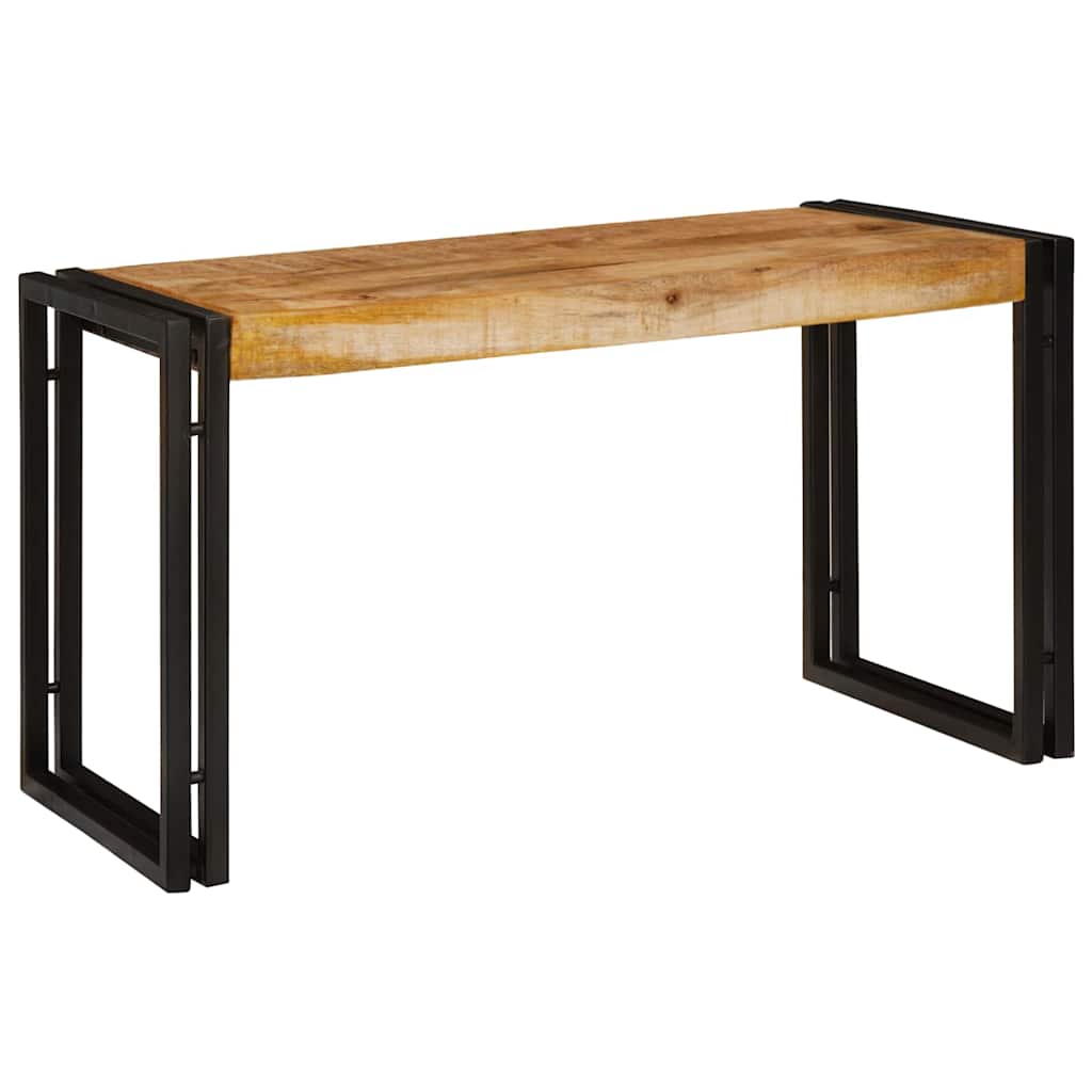 Nesting Bord 3 pcs Brun og sort Massiv mango træ og metal