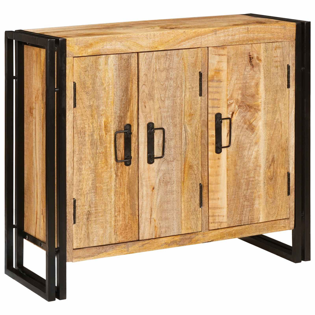 Sideboard Brun 80 x 33 x 70 cm Massivt mangotræ