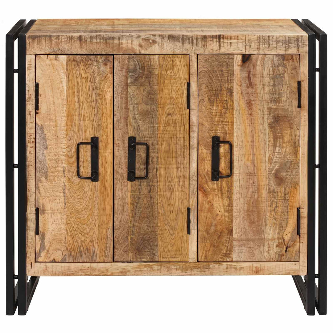 Sideboard Brun 80 x 33 x 70 cm Massivt mangotræ