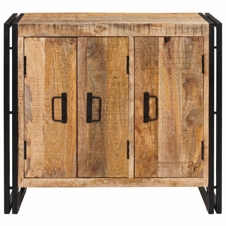 Sideboard Brun 80 x 33 x 70 cm Massivt mangotræ