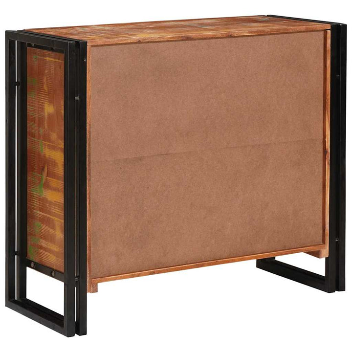 Sideboard med døre Brun Massiv genvundet træ og metal