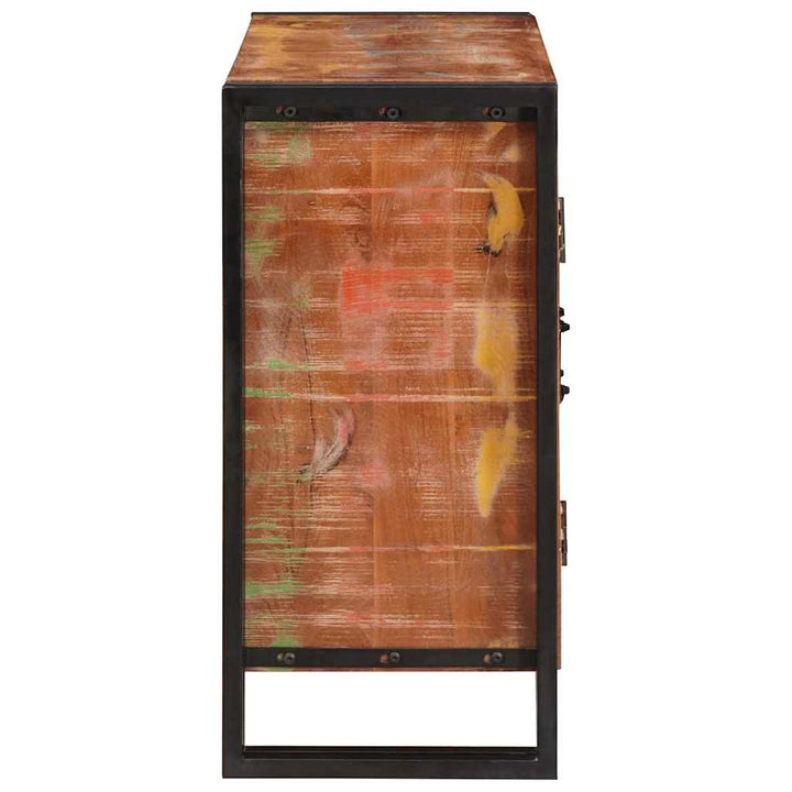 Sideboard med døre Brun Massiv genvundet træ og metal