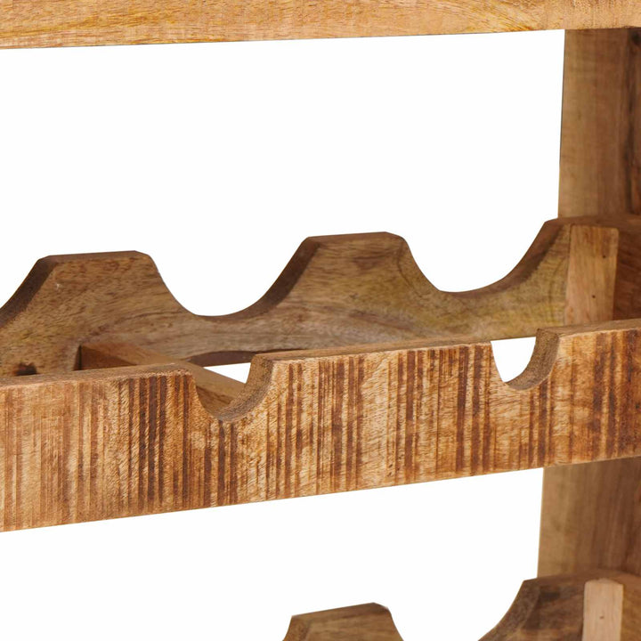 Vinfad Brun 100 x 45 x 33 cm Solid Grov Mango Træ