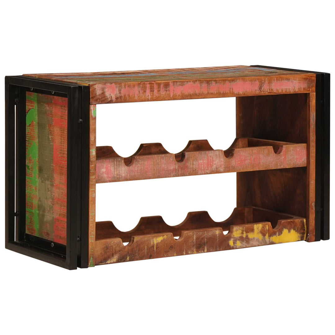 Vinfad Brun 80 x 45 x 33 cm Solid genvundet træ