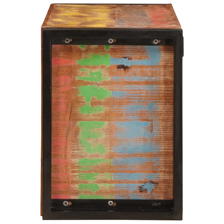 Vinfad Brun 100 x 45 x 33 cm Solid genvundet træ