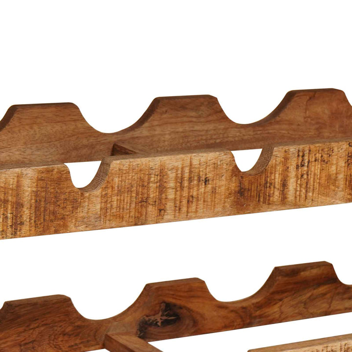 Vinfad Brun 100 x 45 x 33 cm Solid Grov Mango Træ