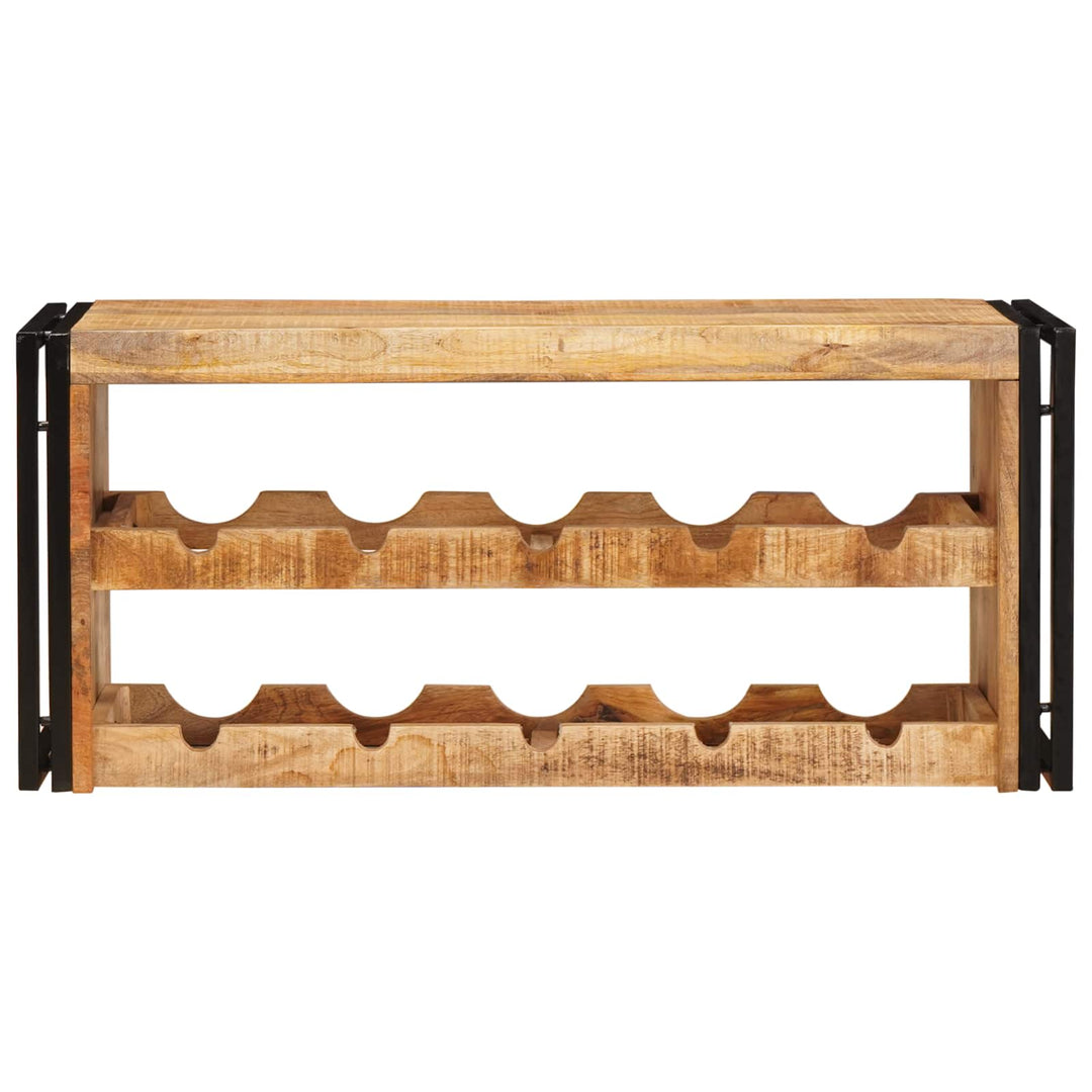 Vinfad Brun 100 x 45 x 33 cm Solid Grov Mango Træ