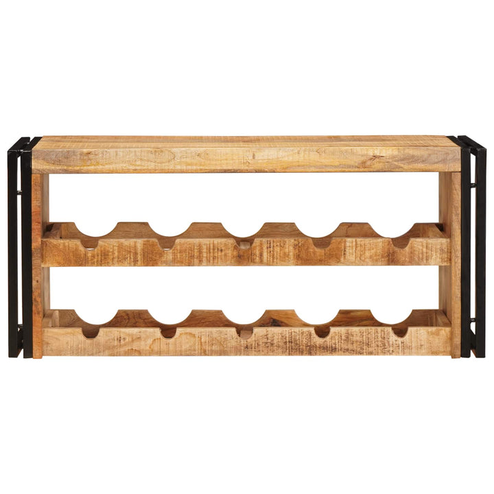 Vinfad Brun 100 x 45 x 33 cm Solid Grov Mango Træ