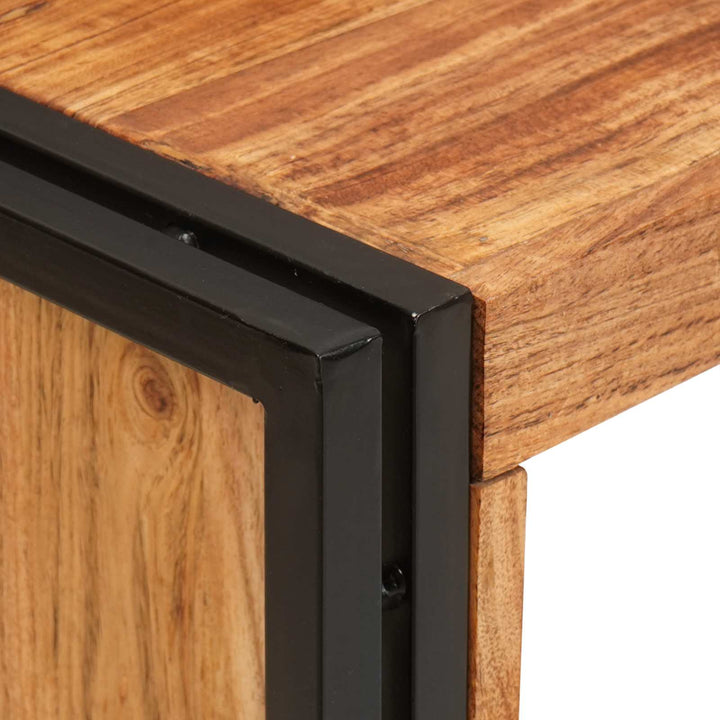 Vinfad Brun 100 x 45 x 33 cm Massivt Akacietræ