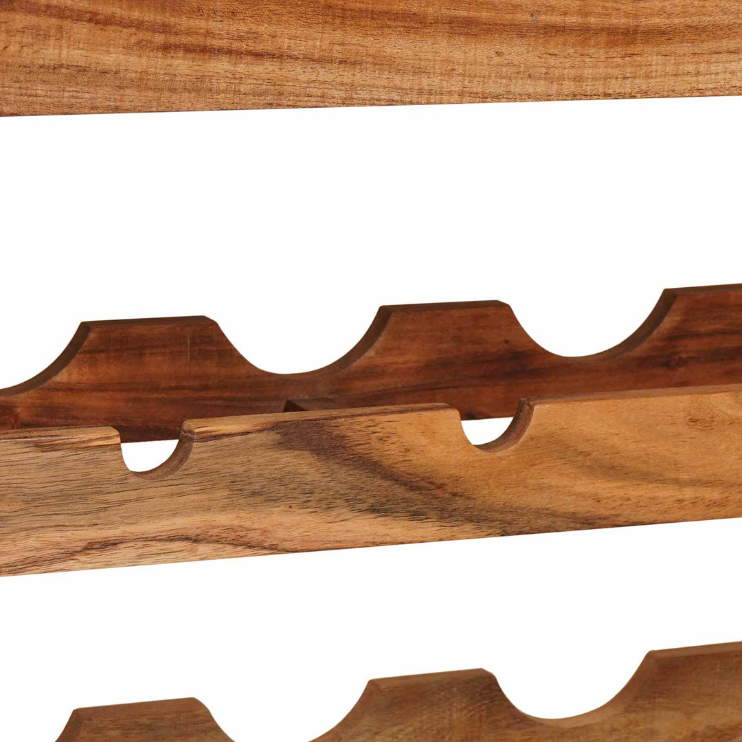 Vinfad Brun 100 x 45 x 33 cm Massivt Akacietræ