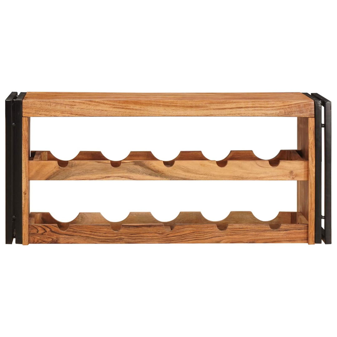 Vinfad Brun 100 x 45 x 33 cm Massivt Akacietræ