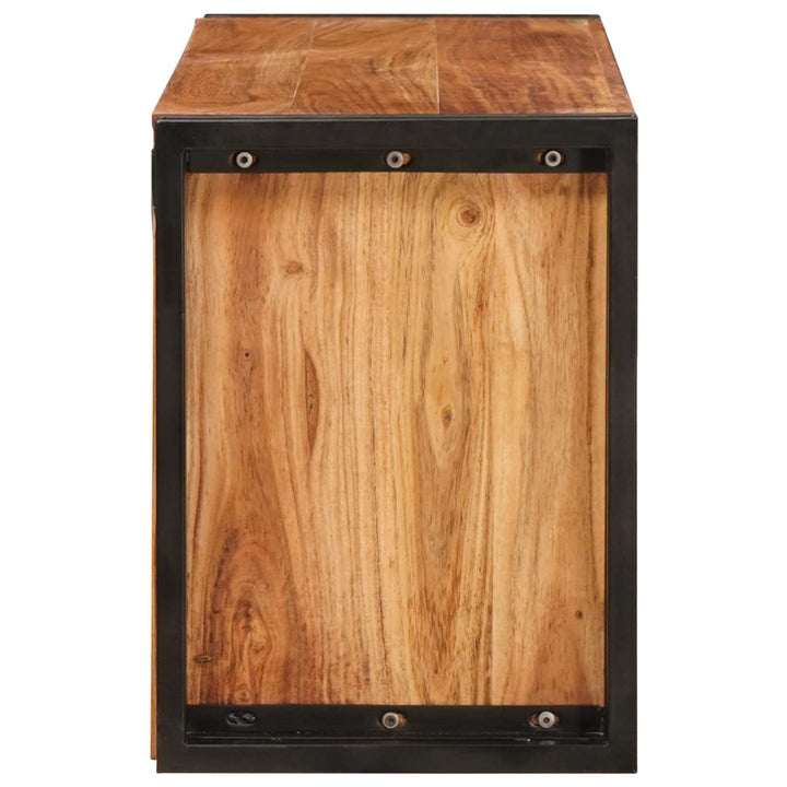 Vinfad Brun 100 x 45 x 33 cm Massivt Akacietræ