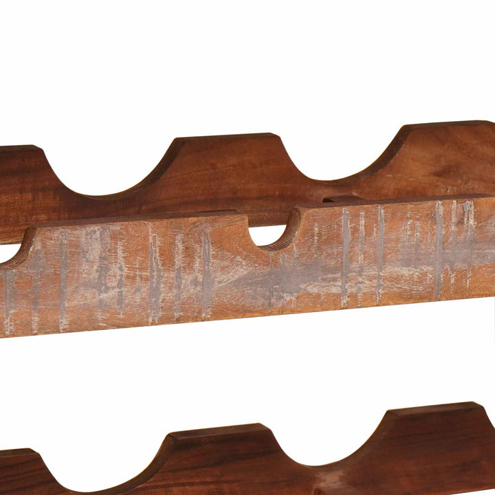 Vinfad Brun 100 x 45 x 33 cm Solid genvundet træ