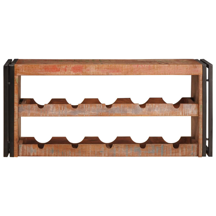 Vinfad Brun 100 x 45 x 33 cm Solid genvundet træ