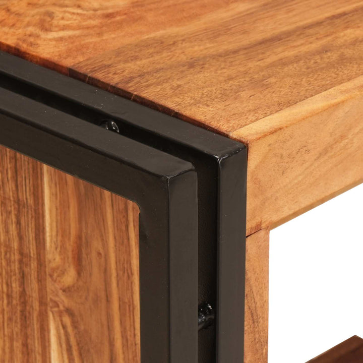 Vinfad Brun 100 x 45 x 33 cm Massivt Akacietræ