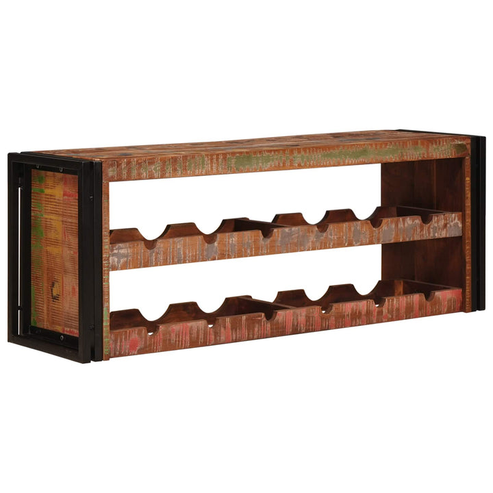 Vinfad Brun 120 x 45 x 33 cm Solid genvundet træ