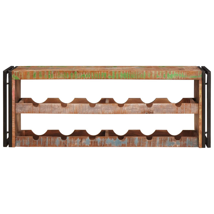 Vinfad Brun 120 x 45 x 33 cm Solid genvundet træ