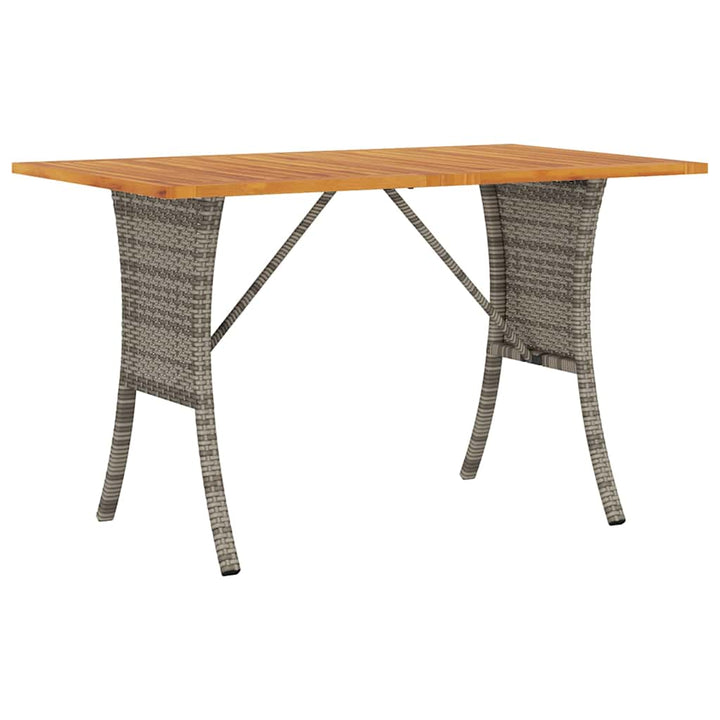 sofasæt til haven 6 dele med hynder polyrattan grå