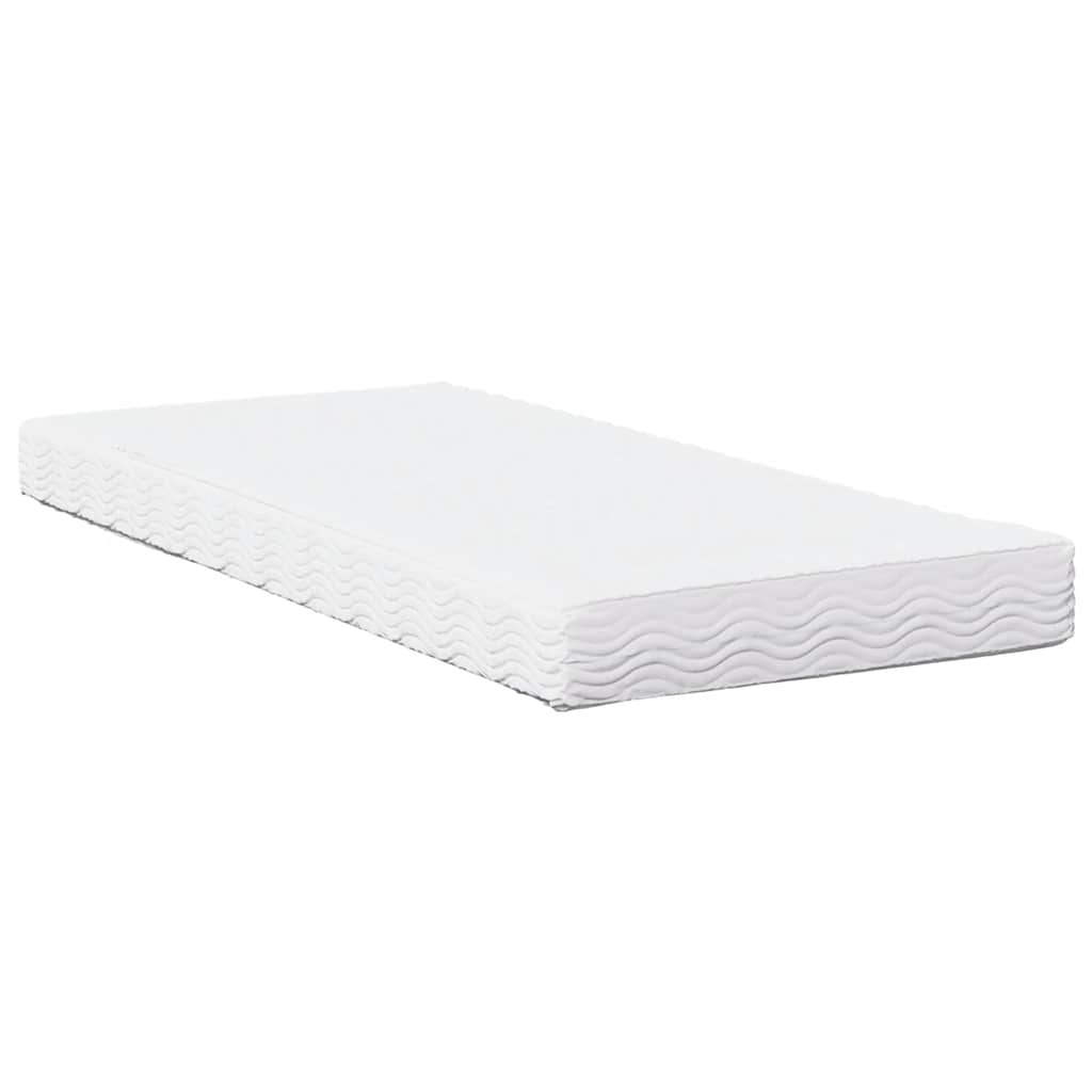 daybed med madras 90x200 cm massivt fyrretræ gyldenbrun