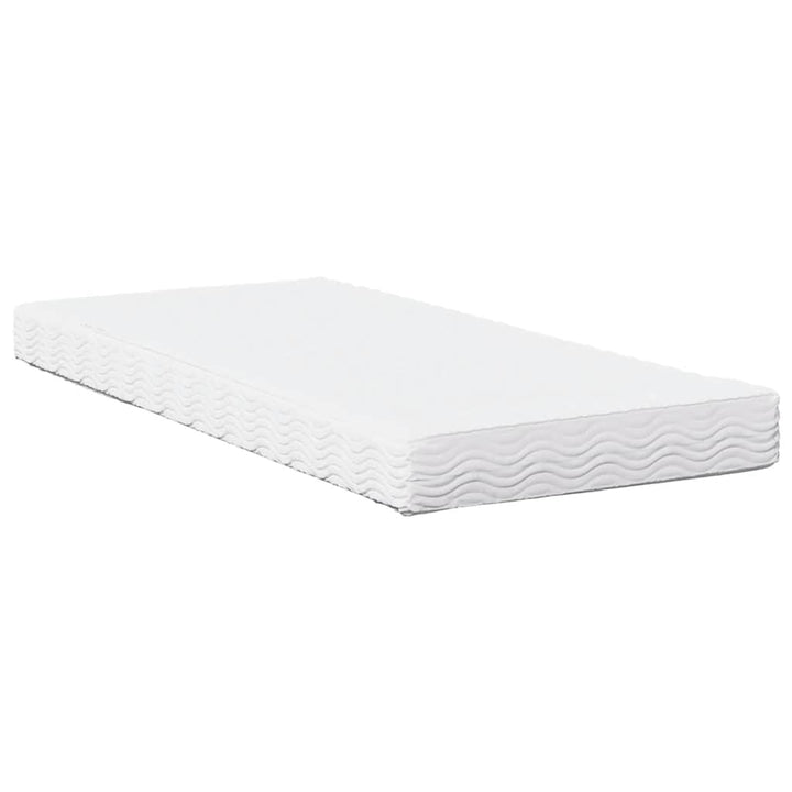 daybed med madras 90x200 cm massivt fyrretræ gyldenbrun