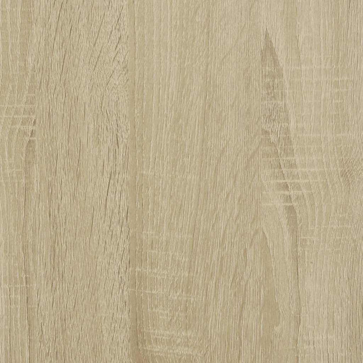 væghylde med skuffer 60x28x15 cm konstrueret træ sonoma-eg