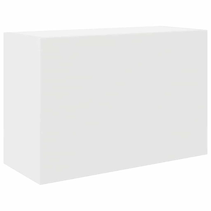 væghængt badeværelsesskab 60x25x40 cm konstrueret træ hvid