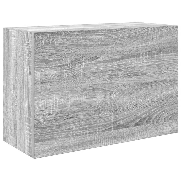 væghængt badeværelsesskab 60x25x40 cm konstrueret træ