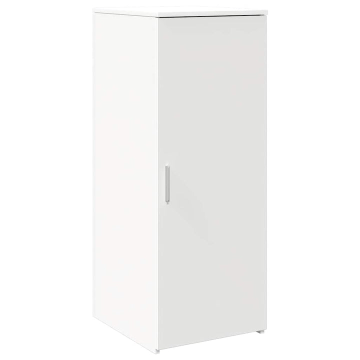 opbevaringsskab hvid 40x45x103,5 cm konstrueret træ