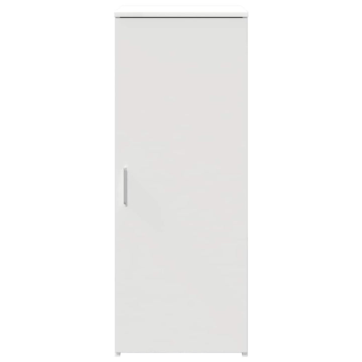 opbevaringsskab hvid 40x45x103,5 cm konstrueret træ
