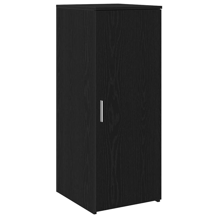 opbevaringsskab sort 40x45x103,5 cm konstrueret træ