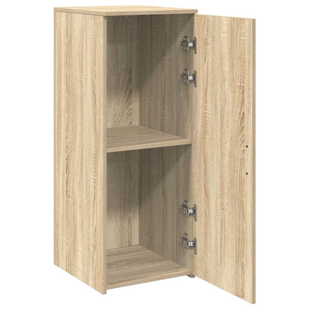 skab 40x45x103,5 cm konstrueret træ sonoma-eg