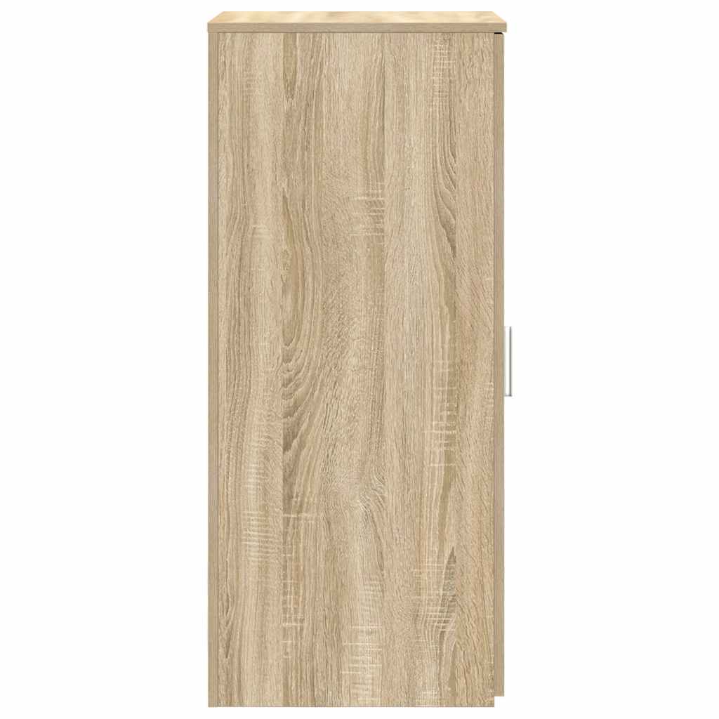 skab 40x45x103,5 cm konstrueret træ sonoma-eg