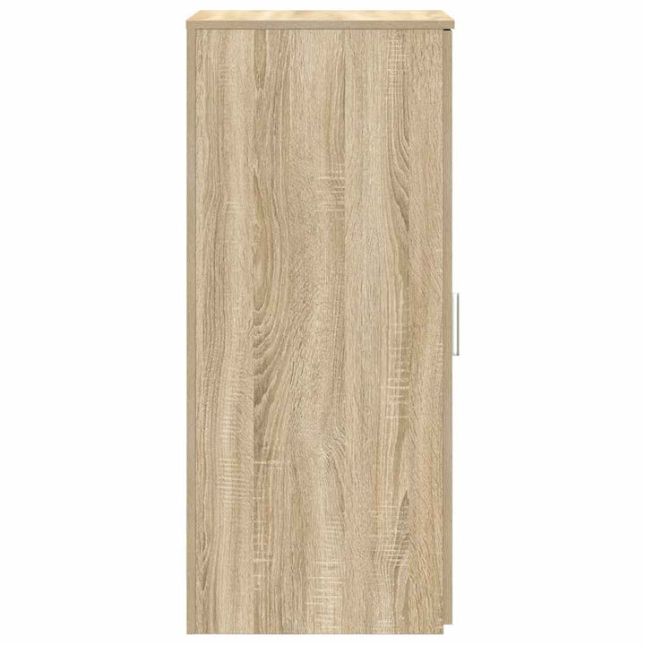 skab 40x45x103,5 cm konstrueret træ sonoma-eg
