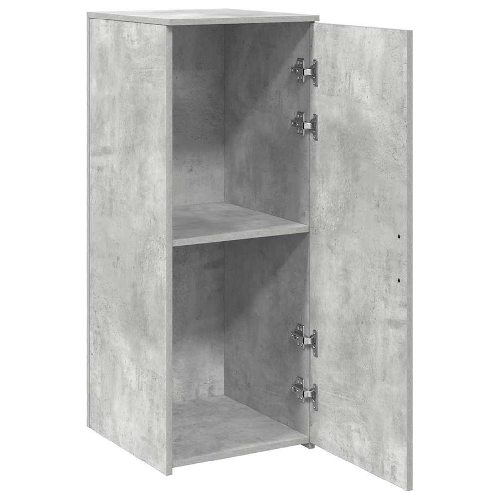 skab 40x45x103,5 cm konstrueret træ betongrå