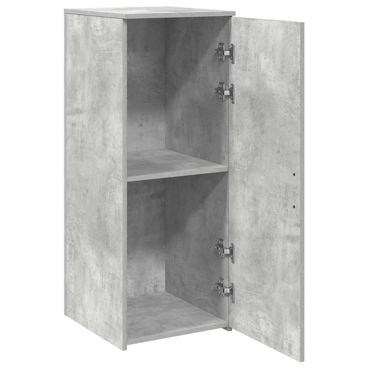 skab 40x45x103,5 cm konstrueret træ betongrå