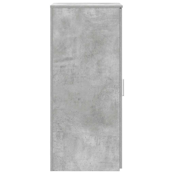 skab 40x45x103,5 cm konstrueret træ betongrå