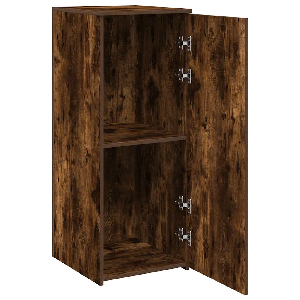 skab 40x45x103,5 cm konstrueret træ røget egetræsfarve