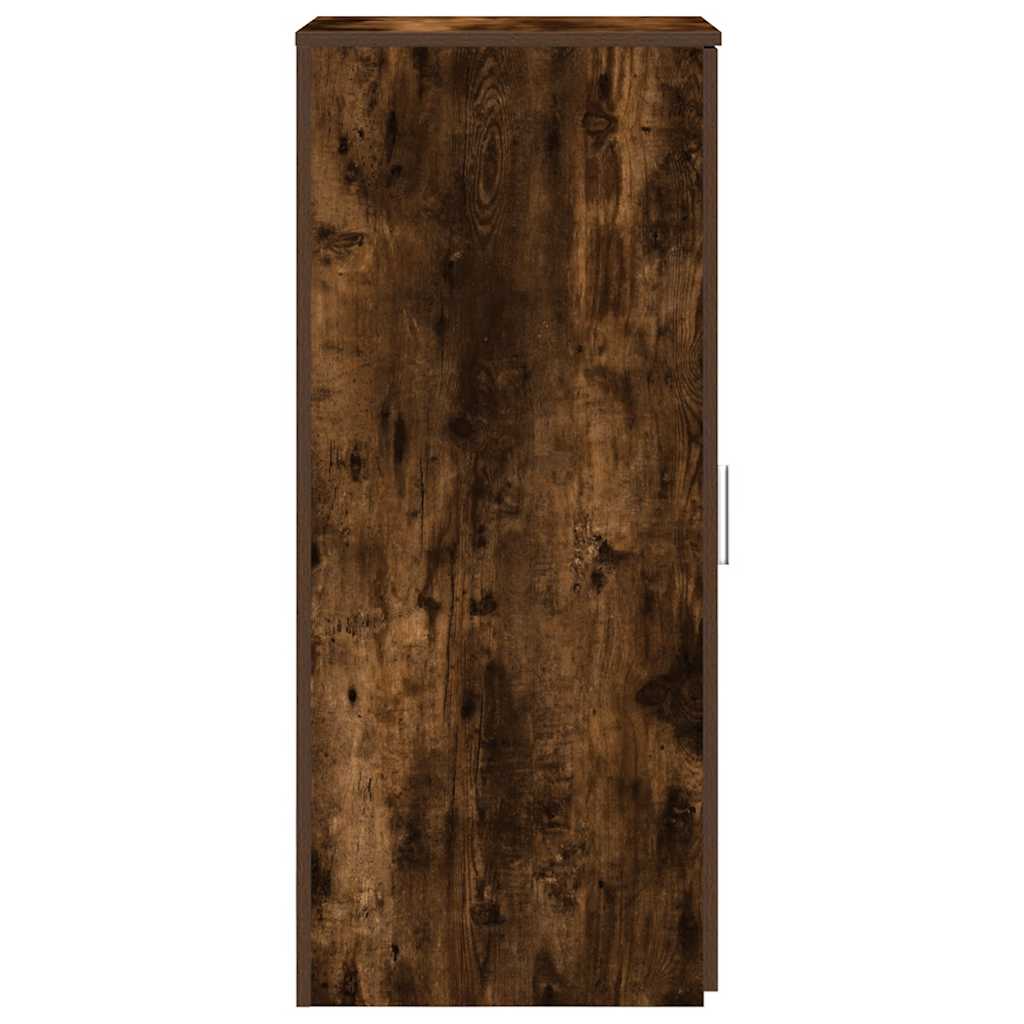 skab 40x45x103,5 cm konstrueret træ røget egetræsfarve