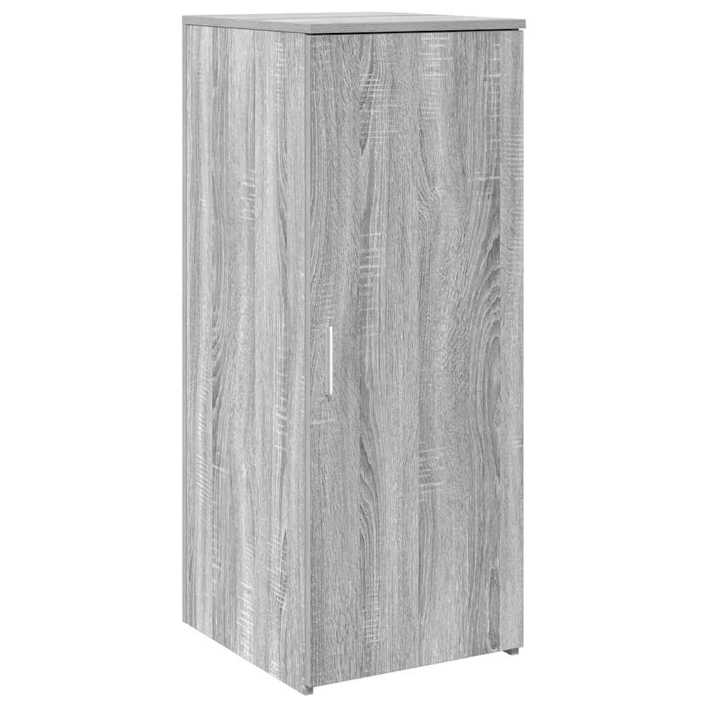 skab 40x45x103,5 cm konstrueret træ grå sonoma-eg